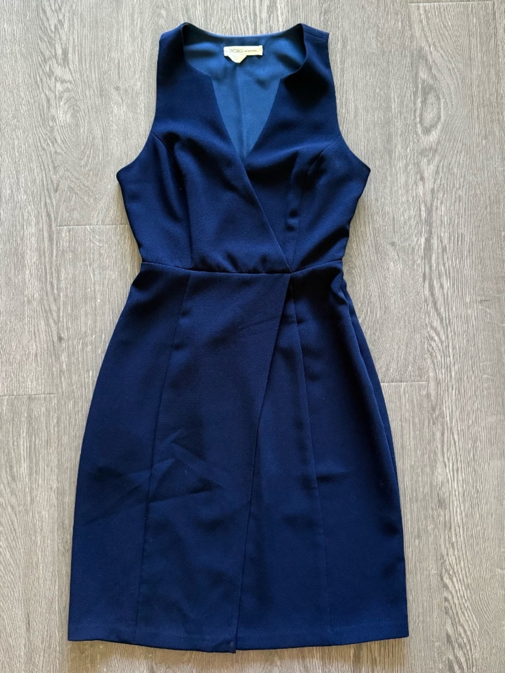 BCGC Generation Navy V-Neck Dress
